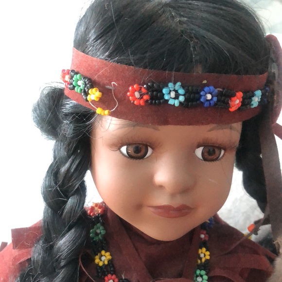 First American Porcelain Doll - Picture 3 of 4